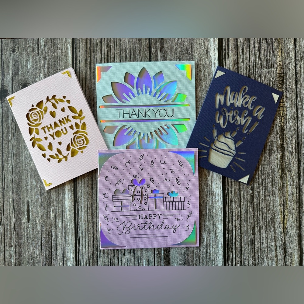 Elegant Greeting Card Set - Multicolor